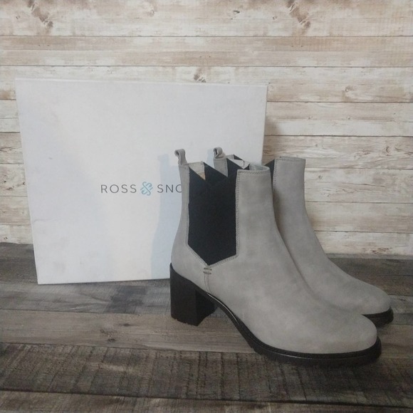 Ross & Snow Genuine Leather Chelsea Boots 9 - Picture 3 of 16